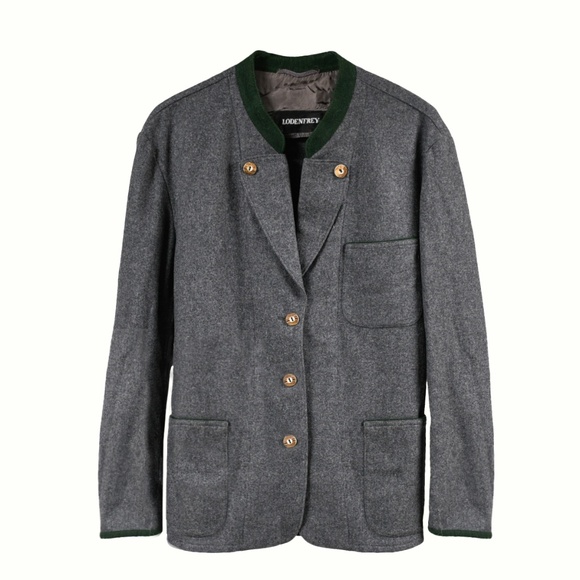 LODENFREY Lightweight Boiled Wool Jacket Coat Made in Austria EU 40 - Picture 1 of 10